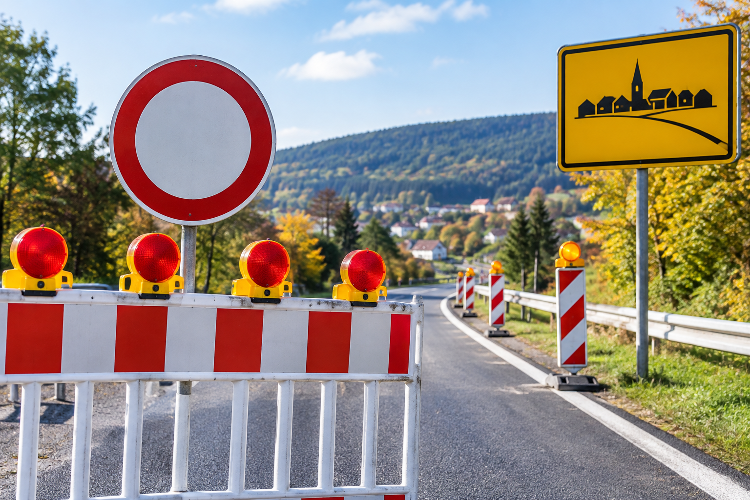 B270 bei Schopp: Vollsperrungen an fünf Wochenenden im Oktober und November